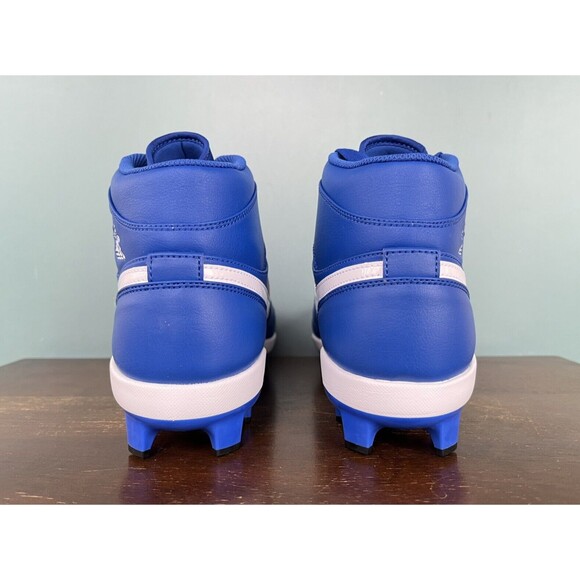 Nike Air Jordan 1 Retro MCS Game Royal Baseball Cleats Men's Sz 11.5 AV5354-401 - Picture 9 of 11